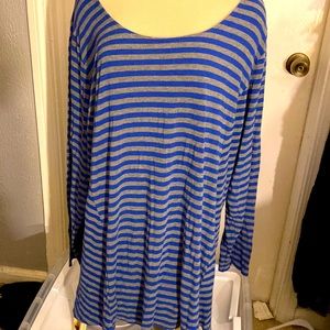 Apt. 9 Modern Essentials Crewneck size 3X striped top